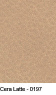 Dakar Cera Latte 0197 premium leather swatch, light beige.