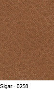 Dakar Sigar 0258 Premium Leather swatch: rich brown, textured full-grain hide.