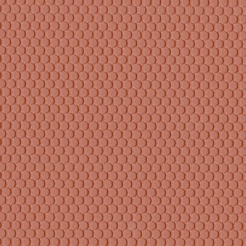 Dot Com Clay Contract Polyurethane Fabric: textured reddish-brown honeycomb pattern.