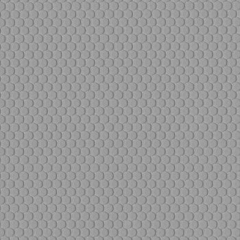 Dot Com Gray Contract Polyurethane Fabric: Durable, textured gray fabric with hexagonal pattern for commercial use.