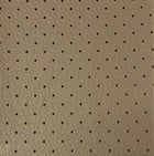 VLST-14P G-Grain Medium Prairie Tan Perforated Vinyl: Durable, textured vinyl upholstery fabric in a light brown tone with small perforations.