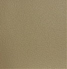 VLST-13 G-Grain Medium Parchment Vinyl sample: Beige, textured vinyl upholstery material.
