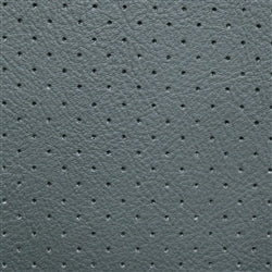 Hampton Granite Perf Vinyl: Gray perforated vinyl upholstery fabric.