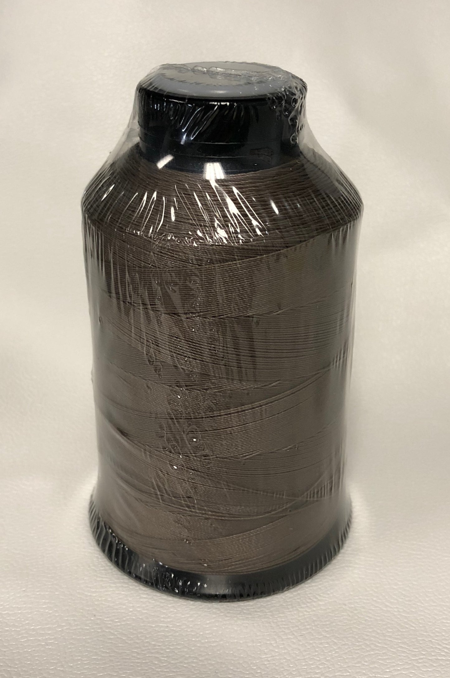 Sunguard B92 Mocha 230Q 4oz thread spool, dark brown, plastic-wrapped