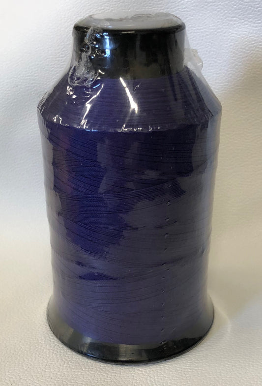Sunguard B92 Concord 255Q 4oz thread, dark purple, spooled.