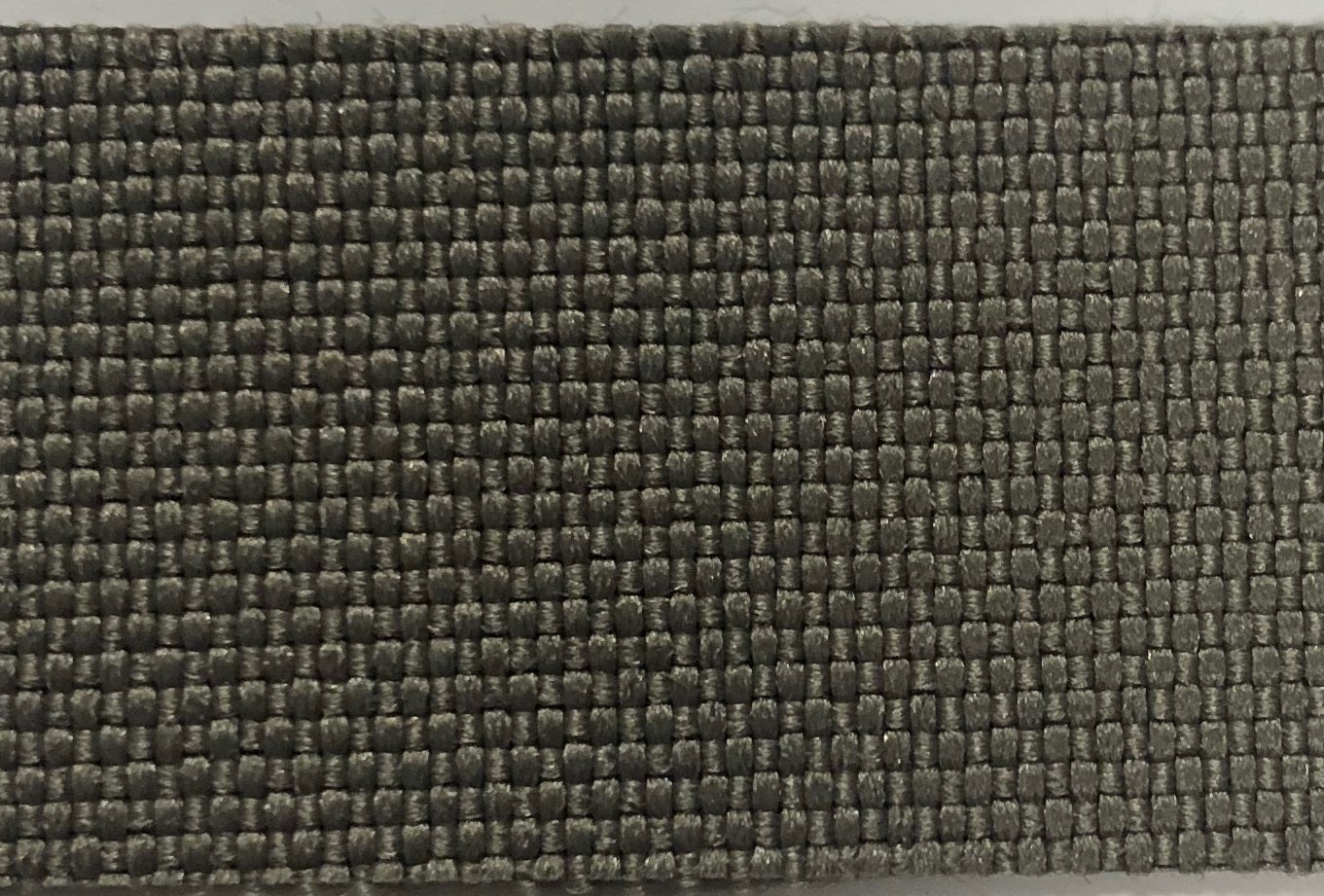 Dark gray woven fabric swatch, 19.1914 Carter M Stone Ford Ranger 2019 upholstery sample.