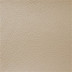 Mercedes Java leather upholstery sample: light beige, textured grain.
