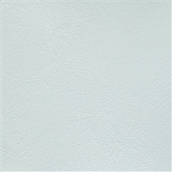Lighthouse Grey textured vinyl fabric sample in light blue.