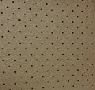 VLST-03P Monticello Medium Neutral Perforated Vinyl: Beige vinyl upholstery fabric with small, evenly spaced perforations.