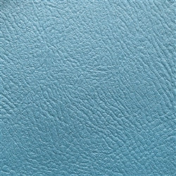 Madrid Mt. Lt Blue textured leather swatch, light blue.