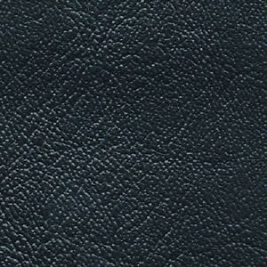 Newport Ebony NR-317 #4015 vinyl upholstery fabric sample: deep navy textured finish.