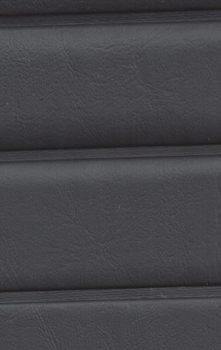 Quilted pleated marine vinyl in Cruiser Grey