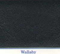 Paul Bunyon Wallaby Vinyl #4064 PAU0906: Dark-grey textured vinyl sample.