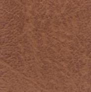Ring 6048 Carrara Buck CR510 leather swatch: rich brown, textured finish.