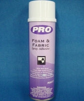 Pro Foam and Fabric Spray Adhesive