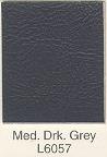 Ring 4035 Sierra vinyl upholstery sample, medium dark grey (L6057)