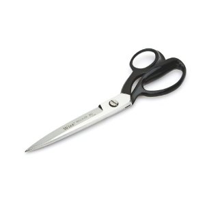 Wiss Inlaid 20 Upholstery Tailor's Shears, 10-inch blades, black handles, precision cutting for upholstery & fabrics.