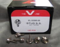 Vicar VL 10393-20 5/8" stainless steel screw studs (100 pack)