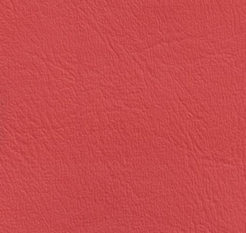 Orange VLD40 Denali Vinyl: textured, coral-toned vinyl fabric sample.