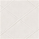 Counterpane Pearl textured wallpaper, off-white diamond pattern, elegant home décor.