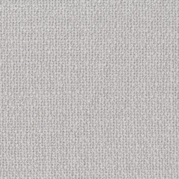 Culp Purl Icicle contract fabric swatch: light gray, textured weave.