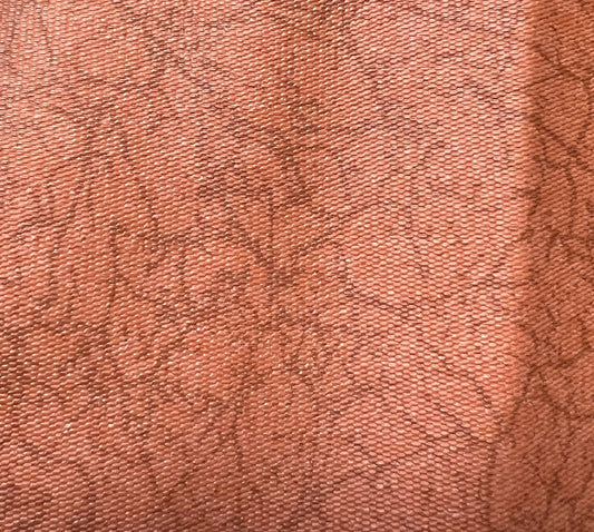 REN-9204 Renaissance Spice: Close-up of textured, terracotta-colored fabric.