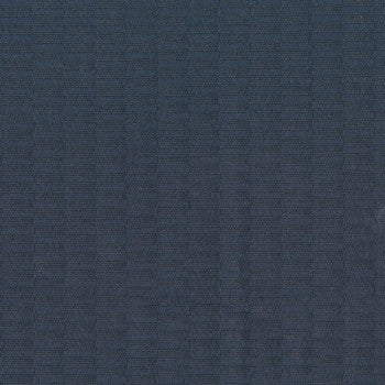 Culp Ribby Midnight Contract Fabric swatch: deep blue, textured ribbed upholstery fabric.