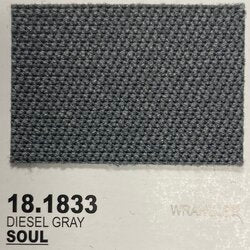 18.1833 SOUL Diesel Gray fabric swatch