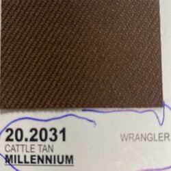 1812 Millennium Cattle Tan 20.2031 Wrangler fabric swatch