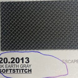 1800 20.2013 Softstitch Dark Earth Gray Ford fabric swatch