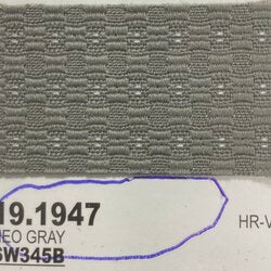 Neo Gray 1797 upholstery fabric swatch, SW345B, 19.1947