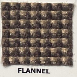 Duramax Flannel fabric swatch: brown and beige checkered pattern.