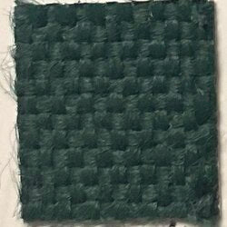 Duramax Hunter fabric swatch: deep green, tightly woven texture.