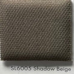 SL6005 Shadow Beige fabric swatch: textured, neutral beige upholstery material.