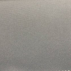 Suncover Charcoal Gray fabric swatch: smooth, charcoal gray textile.