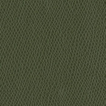 Rushmore Emerald: Deep green textured leather-like fabric swatch.