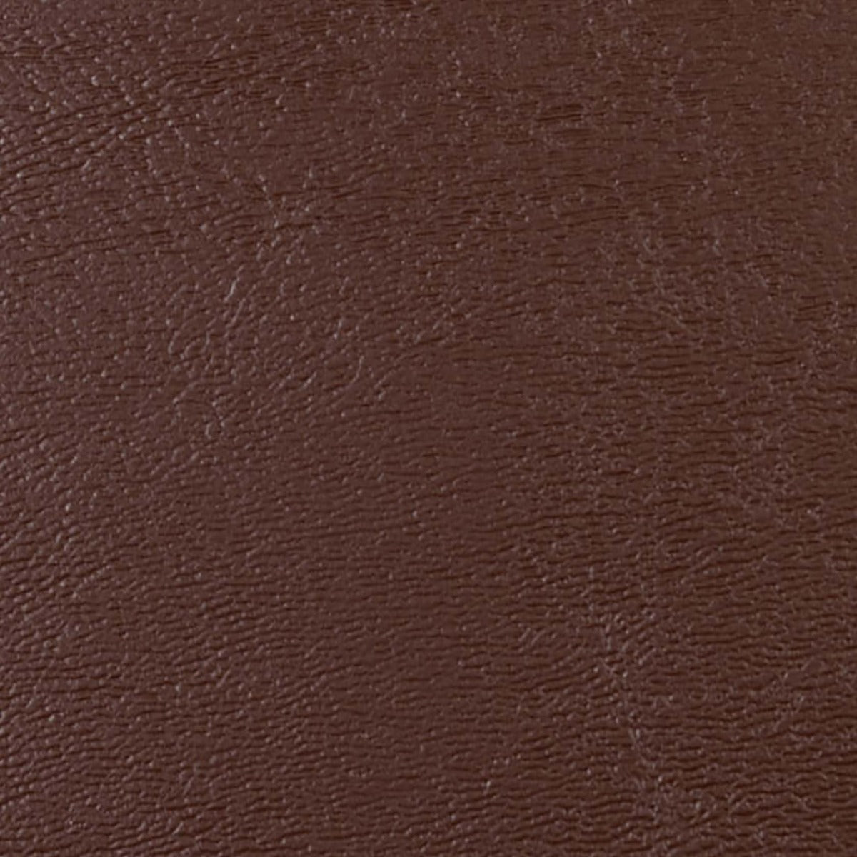 Sanibel Coffee SAN123: Dark brown leather-like texture swatch.