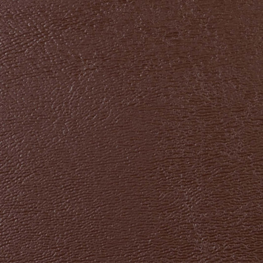 Sanibel Coffee SAN123: Dark brown leather-like texture swatch.