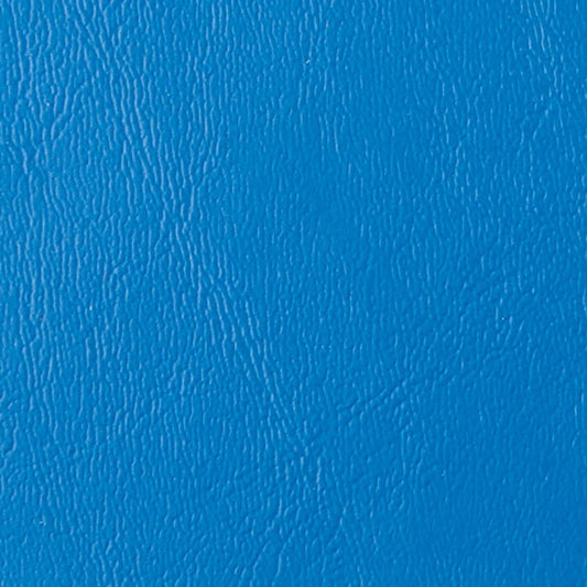 Sanibel Ocean Blue SAN140 vinyl fabric swatch: vibrant blue, textured finish.
