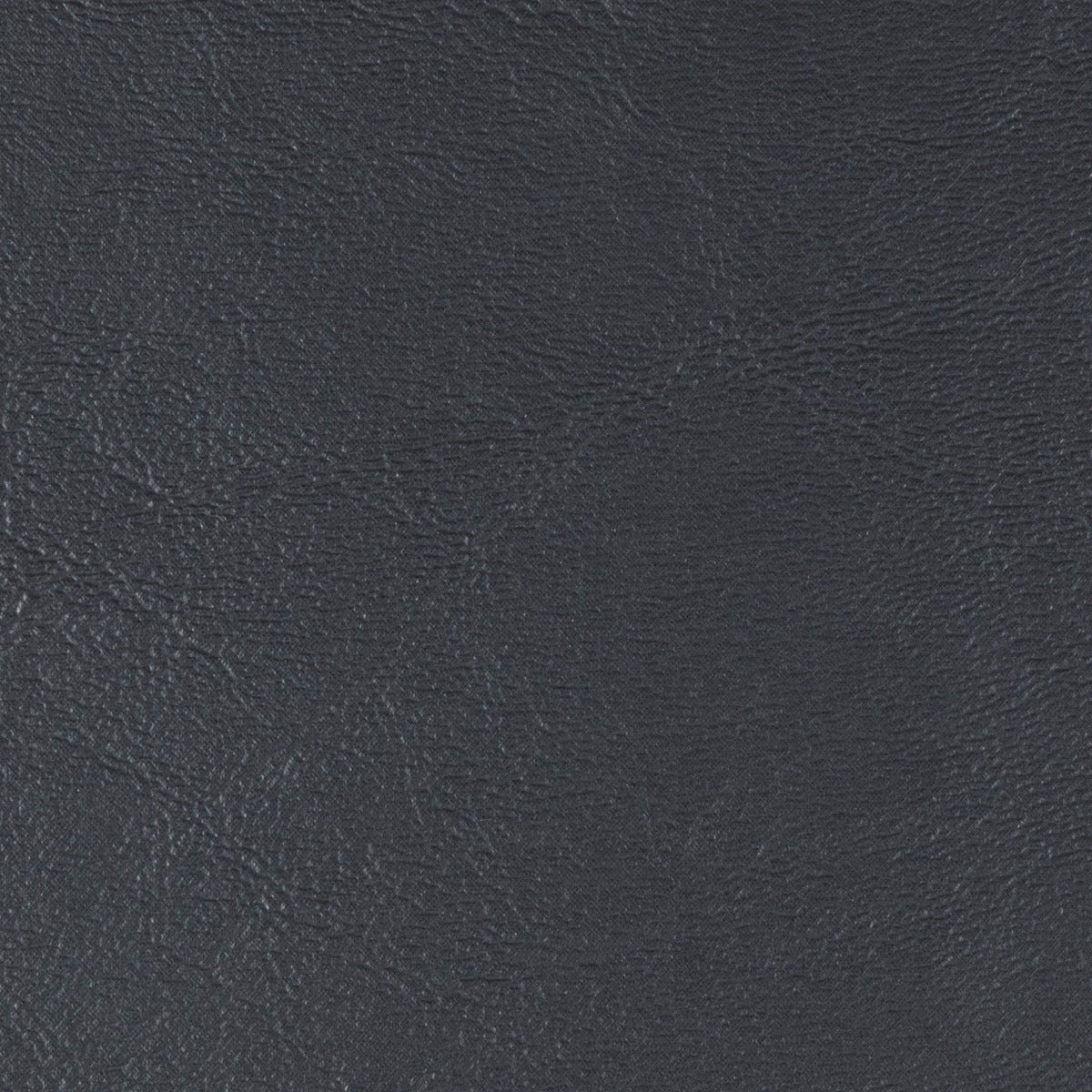 Sanibel Storm SAN102 vinyl fabric swatch: dark gray, textured leather-look.