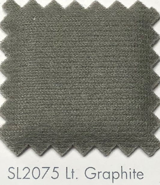 SL2075 Light Graphite Headliner Fabric swatch