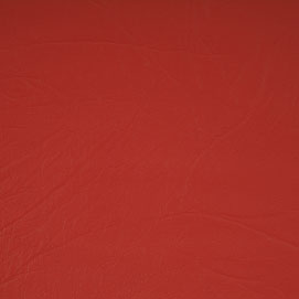 Freeport Special Red FR-424 vinyl fabric swatch, rich red color.