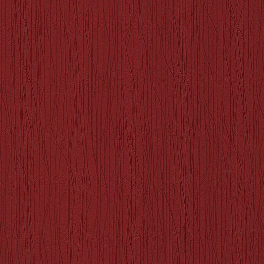 Surf Berry SF119 textured wallpaper: deep red, vertical linear pattern.