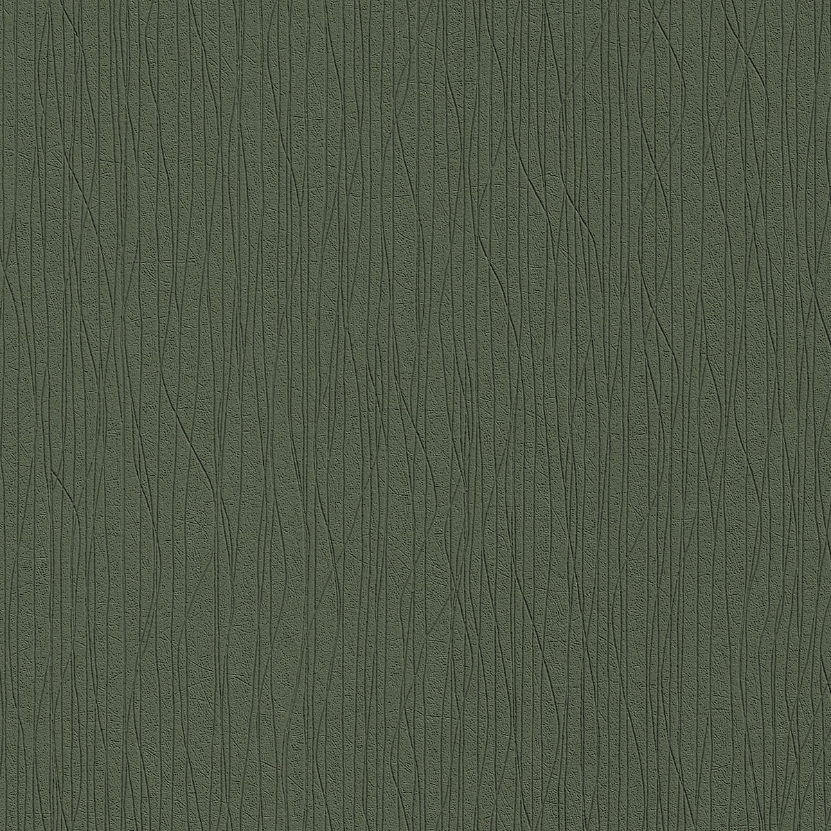 Surf Fern SF108 textured wallpaper, olive green with embossed vertical lines.