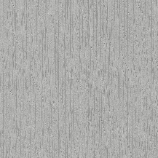 Surf Putty SF120 textured wallpaper sample: light gray, vertical lines.