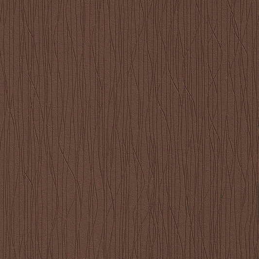 Surf Sienna SF121: Brown textured wallpaper with vertical lines.