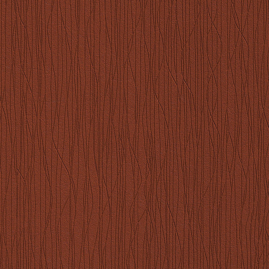 Surf Sugar SF107 textured wallpaper: rich brown, vertical linear pattern.