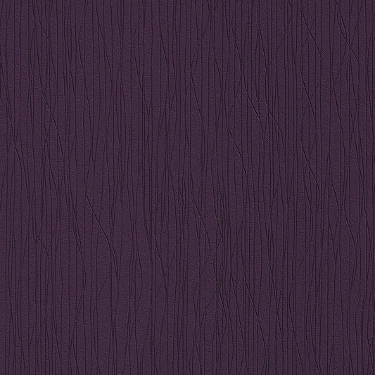 Surf Violet SF113 textured wallpaper, deep purple with embossed vertical lines.
