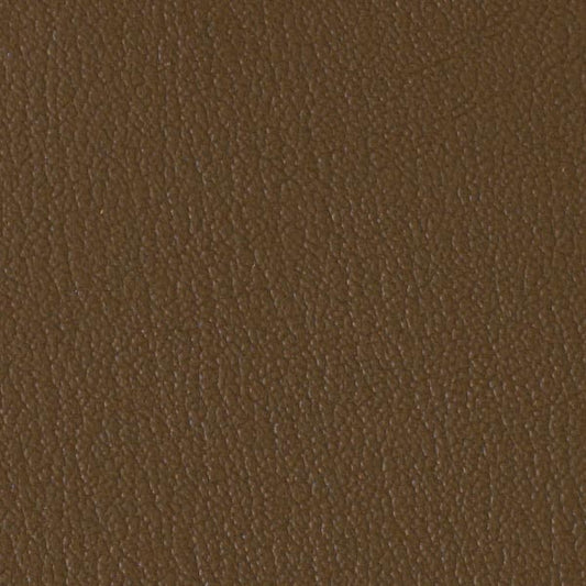 Colorguard Tea Leaf NFR 540825 full roll: Brown leather-like vinyl fabric sample
