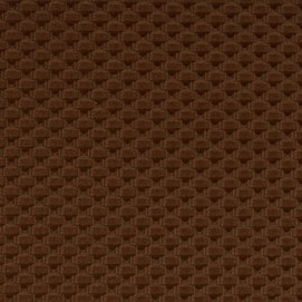 Wave Topaz Mist WV-203 fabric swatch: rich brown, textured weave.
